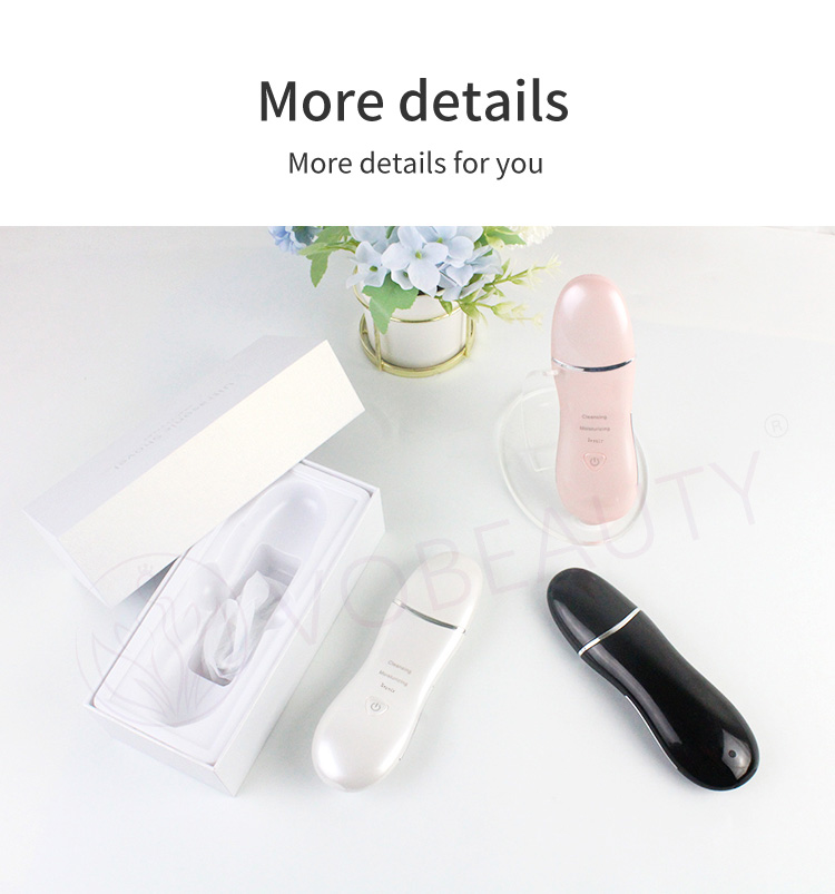 beauty ultrasonic skin scrubber