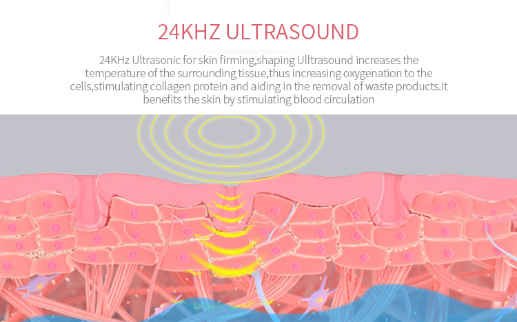 how does ultrasonic skin scrubber work